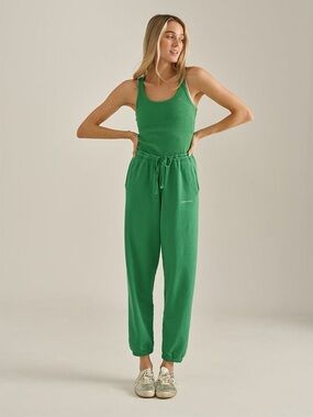Outdoor Voices Matching Set - Everyday Rib Tank and Pickup Organic Sweatpant